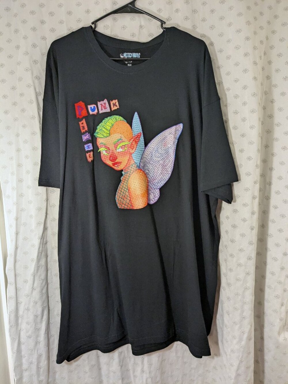 New! Plus Size 5XL Punk Pixie T Shirt